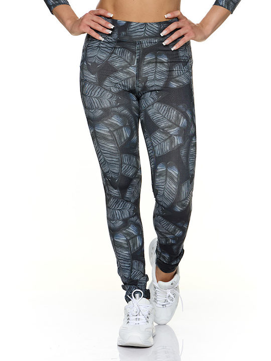 Bodymove Ausbildung Frauen Lang Leggings Hochge...