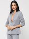 Tresor Women's Blazer Gray