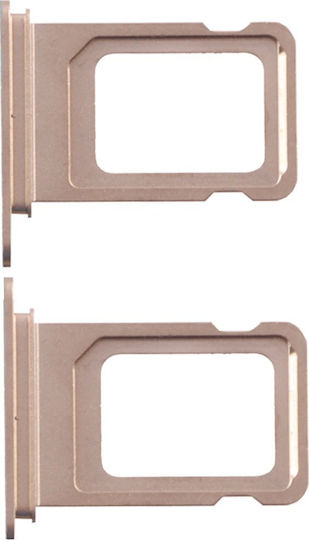 Sim-Kartenhalterung Gold iPhone 14 Plus