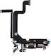 Flex Cable with Charging port in Black colour for iPhone 14 Plus