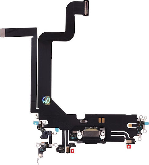 Flex Cable with Charging port in Black colour for iPhone 14 Plus