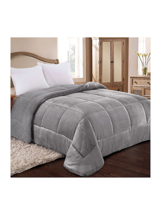 Adam Home Duvet Cover Single 160x240cm 805 Grey (805) 740 GSMGsm