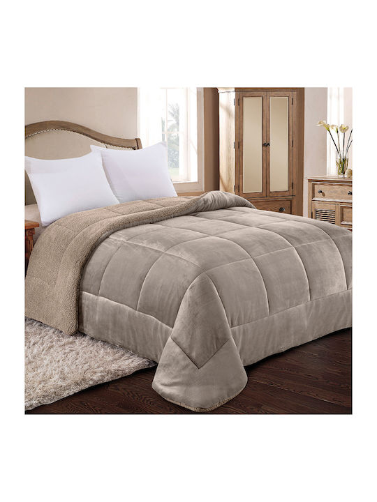 Adam Home Duvet Cover Queen 220x240cm 805 Taupe...