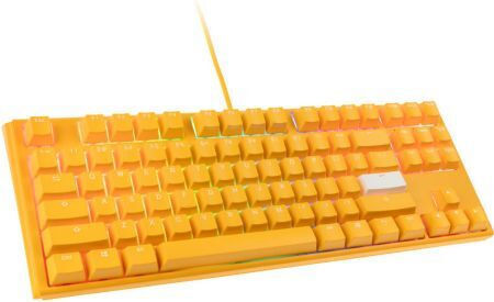 Ducky One 3 Gaming Μηχανικό Πληκτρολόγιο Tenkeyless με Cherry MX Black διακόπτες και RGB φωτισμό (Αγγλικό US) Κίτρινο