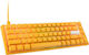 Ducky One 3 SF Gaming Μηχανικό Πληκτρολόγιο 65% με Cherry MX Blue διακόπτες (Αγγλικό US) Κίτρινο