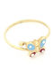 Kinder Ring mit Design Schmetterling aus Gold 9K 105966