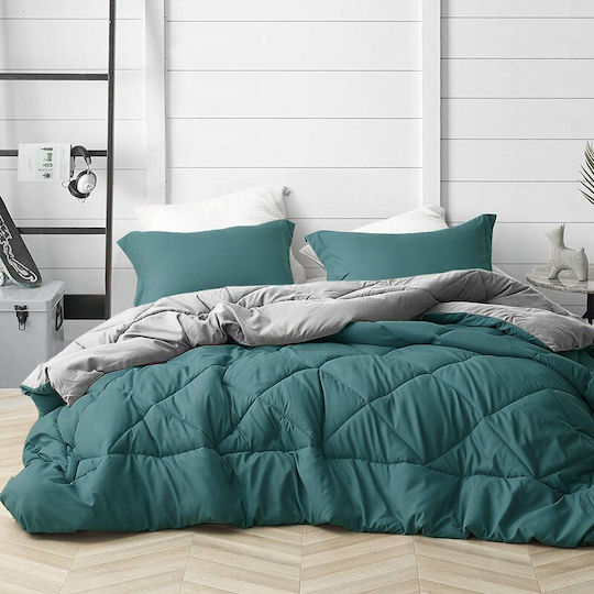 Saray Home Duvet Queen 220x240cm Petrol Blue 180 GSMGsm