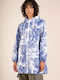 Winter Jacke Wasserdicht Blau