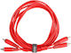 UDG Кабел 2x RCA male - 2x RCA male 1.5м U97001RD