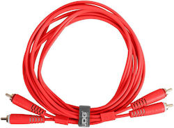 UDG U97003RD 2x RCA-Stecker - 2x RCA-Stecker 3m UDG U97003RD 2x RCA-Stecker - 2x RCA-Stecker 3m