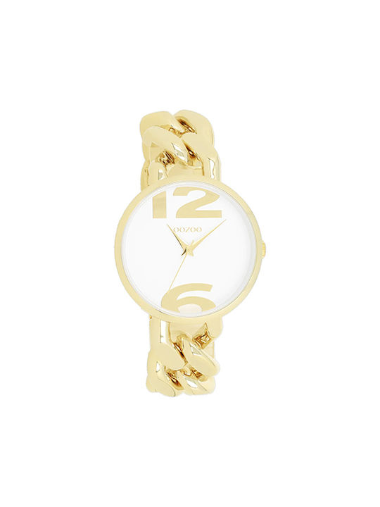 Oozoo Timepieces Ρολόι σε Χρυσό Χρώμα