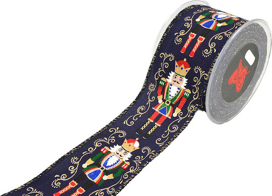 Kappa Decor Weihnachtliche Farbband Blau 1Stück