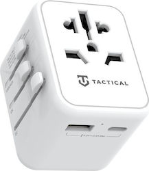 Tactical PTP Travel 05CHA0150 Αντάπτορας Πρίζας από Universal σε Universal Tactical PTP Travel 05CHA0150 Αντάπτορας Πρίζας από Universal σε Universal