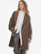 Femeie Maro Palton Oversized cu Nasturi
