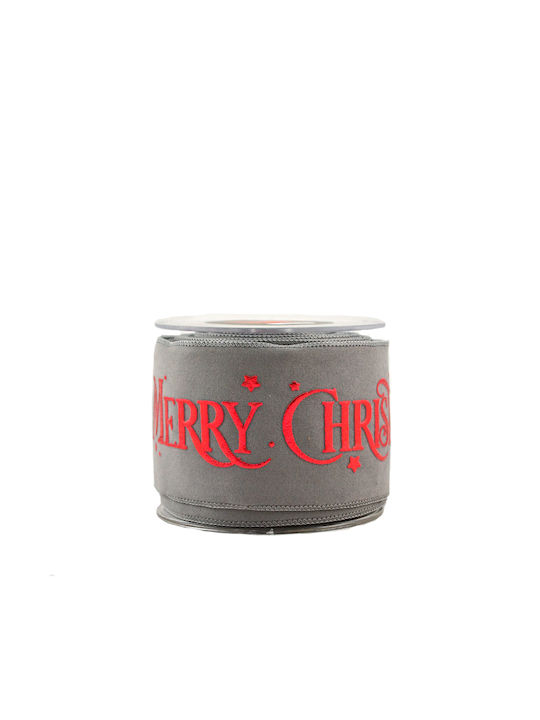 Kappa Decor Christmas Ribbon Gray 1pc