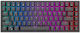 Royal Kludge RK84 Fără fir Gaming Tastatură Mecanică Tenkeyless cu Custom Brown comutatoare și iluminare RGB (Engleză US)