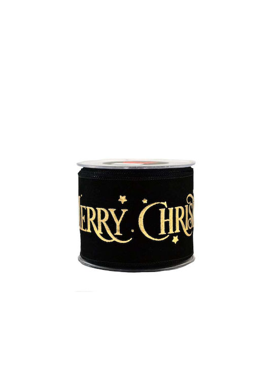 Kappa Decor Christmas Ribbon Black 1pc
