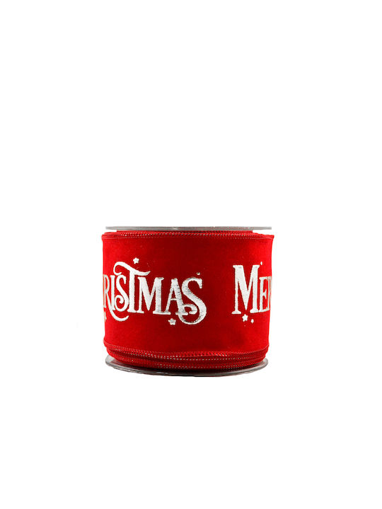 Kappa Decor Christmas Ribbon Red 1pc
