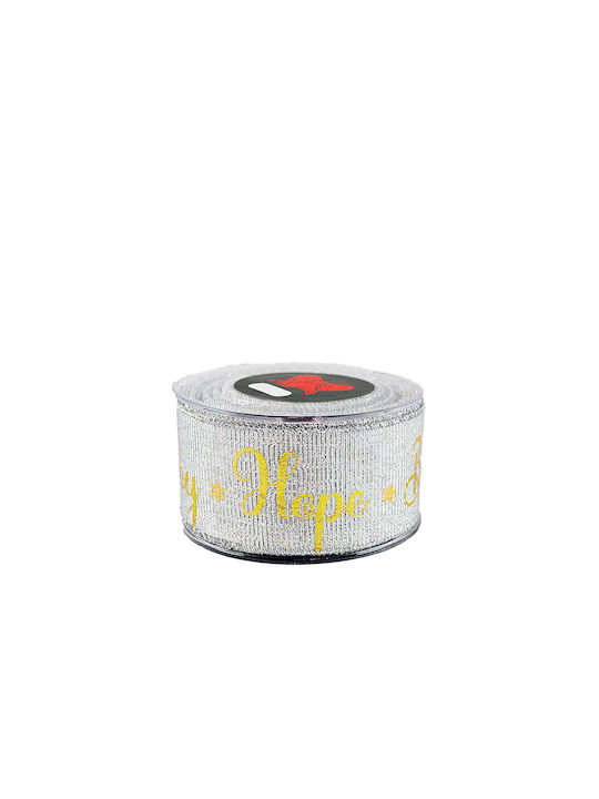 Kappa Decor Christmas Ribbon Gray 1pc