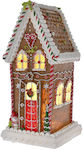 Iliadis Christmas Illuminated Decorative House 15x12x12cm.