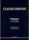 Durand Claude Debussy Vol. I & Ii Παρτιτούρα για Πιάνο