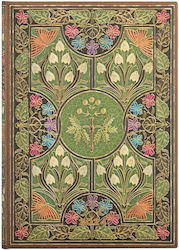 Paperblanks Weekly Agenda 2024 Green 13x18cm 04523