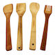 Wooden Cooking Utensil Set 4pcs