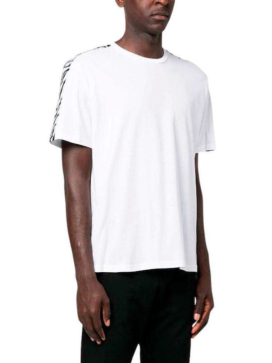 Just Cavalli Ανδρικό T-shirt Κοντομάνικο Λευκό