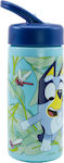 Stor Kids Water Bottle Bluey Plastic 410ml