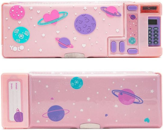 Yolo Retro Federmäppchen Rosa