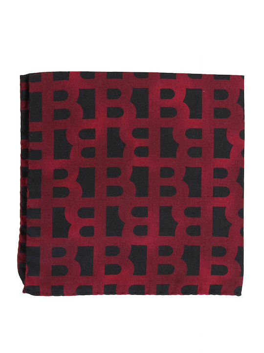Batistă bărbați cu buzunar Burgundy