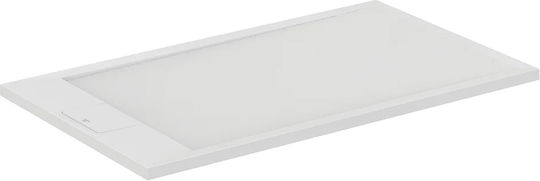 Ideal Standard Ultra Flat S I Life Ορθογώνια Ντουζιέρα Τεχνητής Πέτρας 120x70cm Λευκή