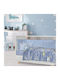 Das Home Blanket Nursery Swaddling Blankets Fleece Blue Blue 80x110cm