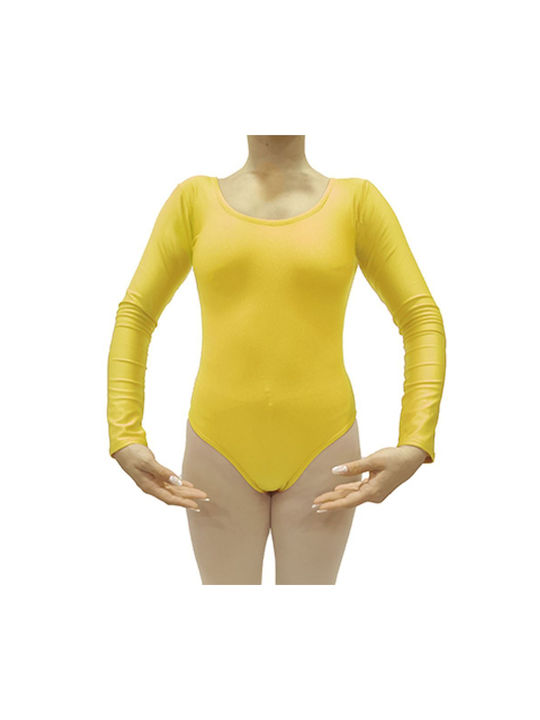 Dance & Football Bodysuit Yellow for Ballet