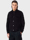 Langärmelig Overshirt Schwarz
