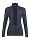 Rocca 2 Fleece Γυναικεία Ζακέτα με Φερμουάρ σε Μπλε Χρώμα