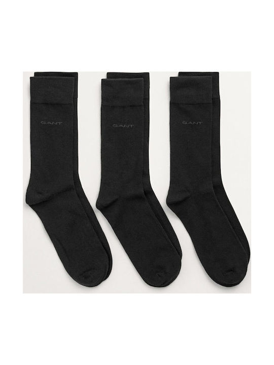 Gant Κάλτσες Μαύρες 3Pack Gant Κάλτσες Μαύρες 3Pack