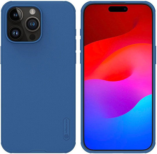 Nillkin Super Frosted Shield Pro Back Cover Μεταλλικό Μπλε (iPhone 15 Pro Max)