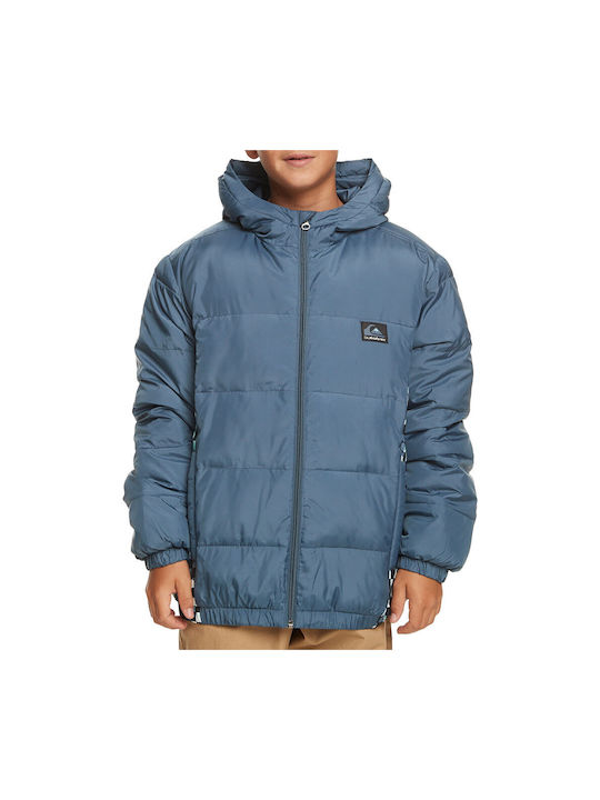 Quiksilver Kids Casual Jacket with Hood Blue