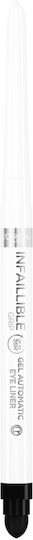 L'Oreal Paris Infaillible Grip Gel Automatic Waterproof & Long Stay Pen Eye Liner Polar White 1.2gr