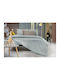 Guy Laroche Sheet King Size with Elastic 180x200+35cm. Minimal Azul