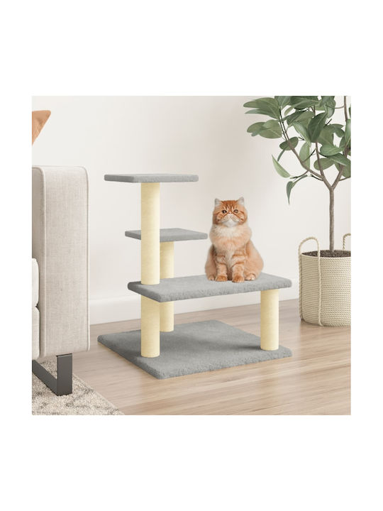 vidaXL Scrumieră Cat Trees Gray