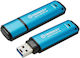 Kingston IronKey Vault Privacy 50 512GB USB 3.2 Stick Μπλε