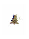 Ornament suspendat Brad Set 4buc