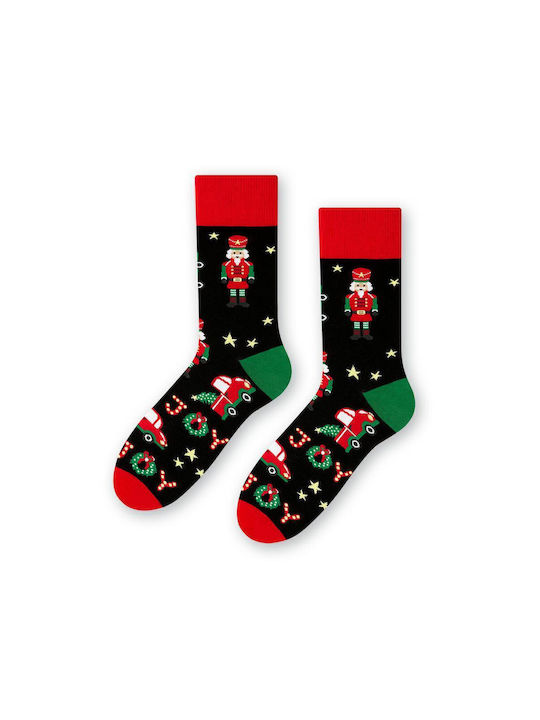 Steven Christmas Socks Black