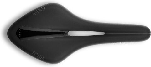 Fizik Arione R1 Open Regular Carbon Braided Black Bicycle Saddle Racing