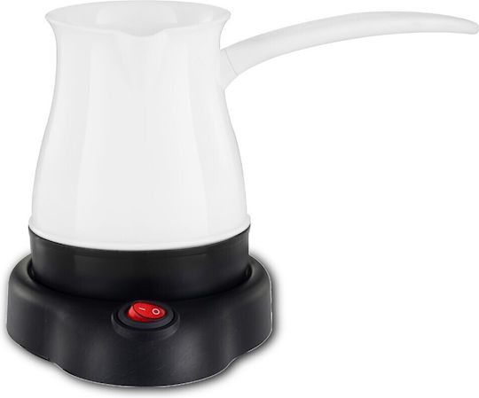Rosberg Electric Greek Coffee Pot 600W with Capacity 300ml White