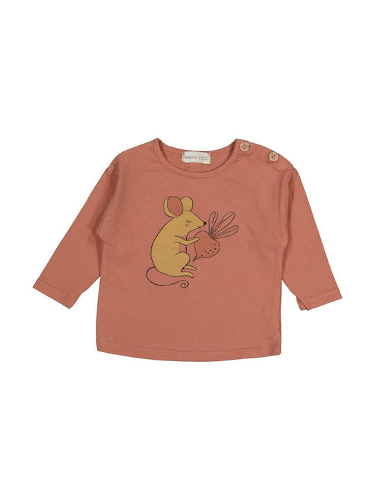 Beans Barcelona Kids Blouse Long Sleeve Orange