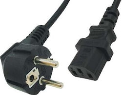 Valueline Schuko - IEC C13 Cable 1.8m Μαύρο CABLE-703