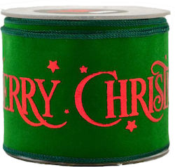 Kappa Decor Christmas Ribbon Green 900x6cm 1pc